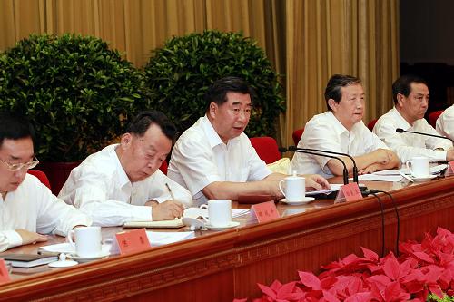 中央水利工作会议举行 胡锦涛讲话
