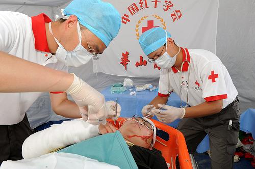 中国红十字会应急救援演练在京举行