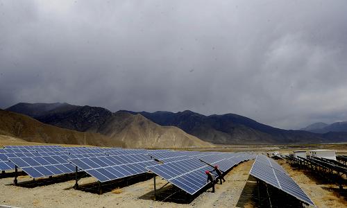 西藏桑日:打造光伏发电产业基地