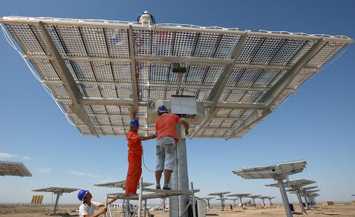 新型太阳能光伏产品落户新疆哈密