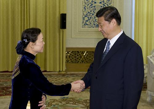 国家副主席习近平11日在京会见越南共产党代