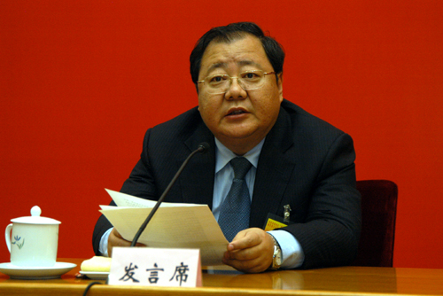 青海省人民政府副省长吉狄马加发言