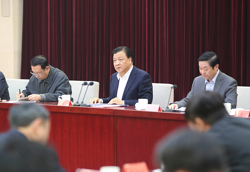 12月1日，国家高端智库建设试点工作会议在北京召开。中共中央政治局常委、中央书记处书记刘云山出席并讲话。