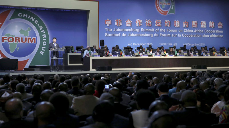 12月4日，国家主席习近平出席中非合作论坛约翰内斯堡峰会开幕式并发表致辞。
