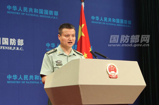 国防部新闻事务局局长、国防部新闻发言人杨宇军大校答记者问。