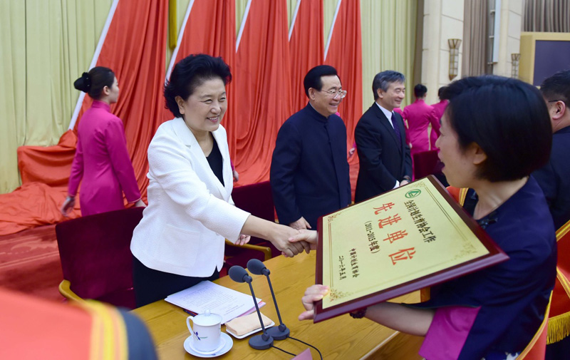 刘延东出席中国计划生育协会第八次全国会员代