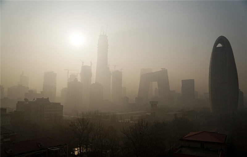 北京持续重度雾霾天气_图片新闻_中国政府网