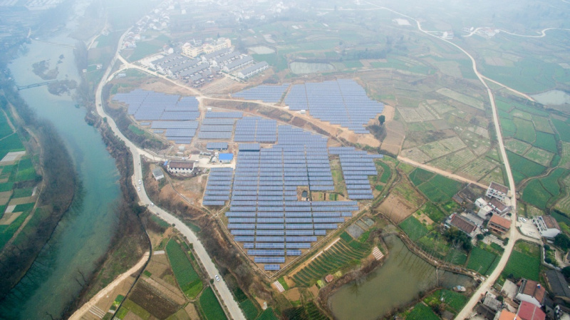 陕西汉中首座 农光互补 光伏电站二期扩容完工