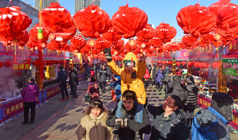 逛庙会 过大年