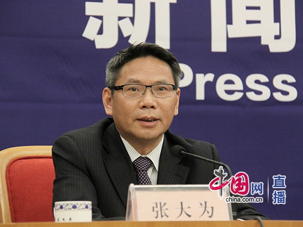 交通运输部综合规划司副司长张大为 中国网 杨楠