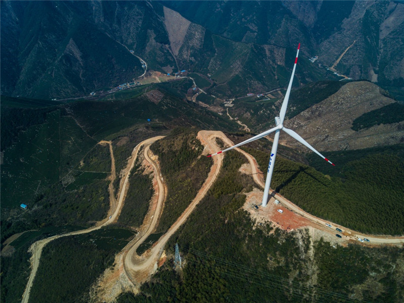 浙北最大低风速风电场一期正式并网发电_图片
