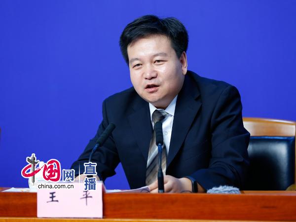 农业部市场与经济信息司副司长王平.中国网 孙宇 摄