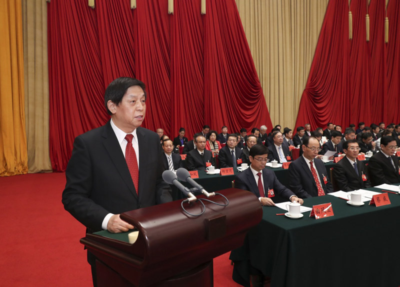 中国农工民主党第十六次全国代表大会开幕 栗