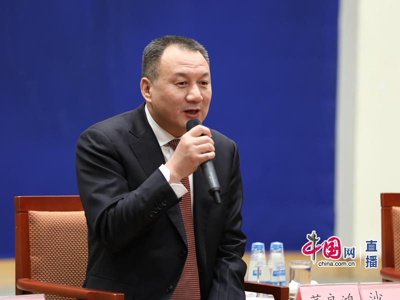 河南省安阳市委常委,滑县县委书记董良鸿 中国网 孙宇 摄