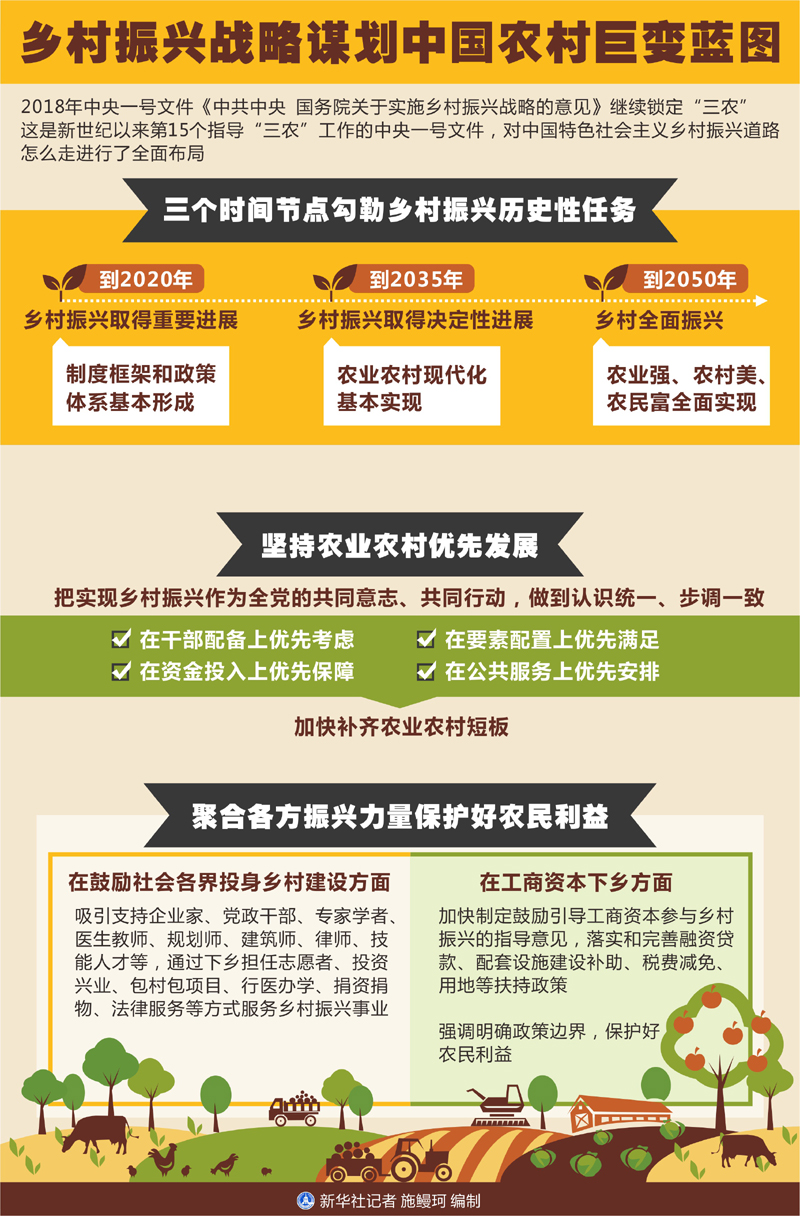 图表:乡村振兴战略谋划中国农村巨变蓝图_图解