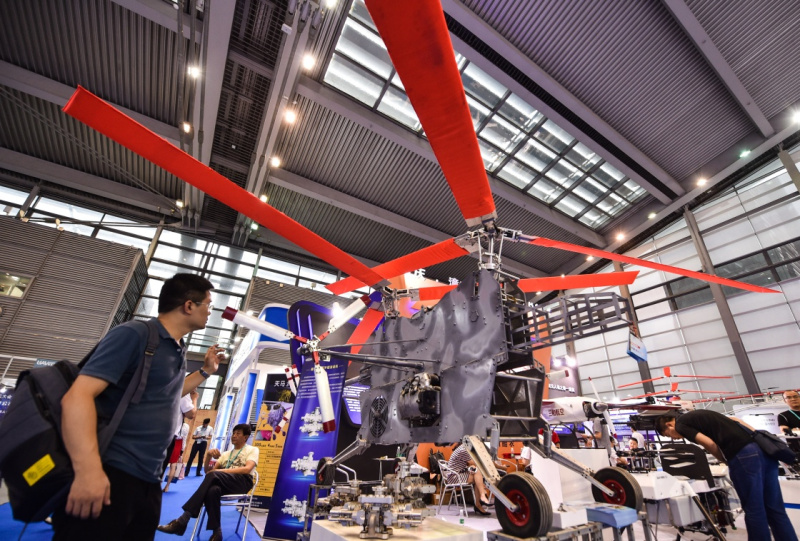 第三届深圳国际无人机展览会在深圳举行