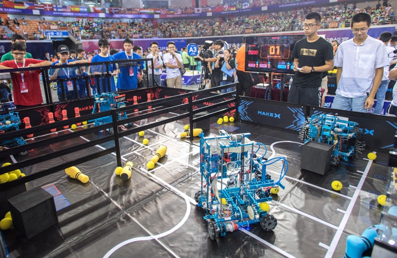 2018世界机器人大赛总决赛武汉开赛
