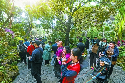 世园会5月2日迎客12.3万人