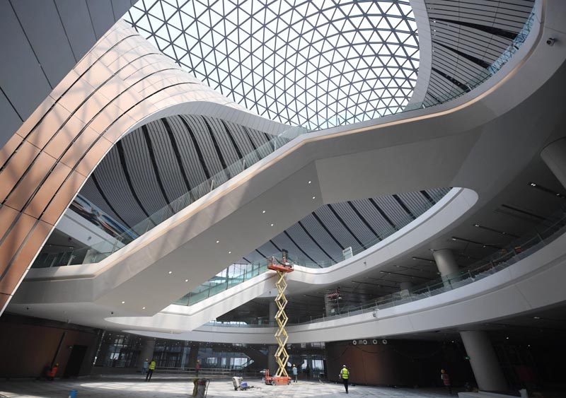 北京大兴国际机场航站楼工程进入竣工倒计时