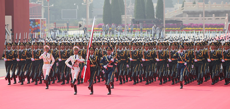 庆祝中华人民共和国成立70周年大会在京隆重举行(三十三)