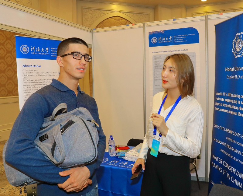 中国高等教育展在乌兹别克斯坦举行