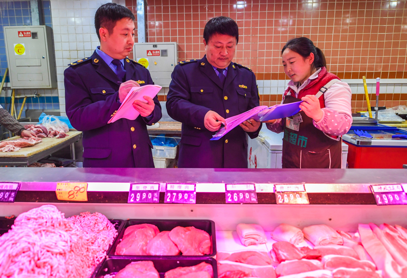 河北永清：食安护佳节