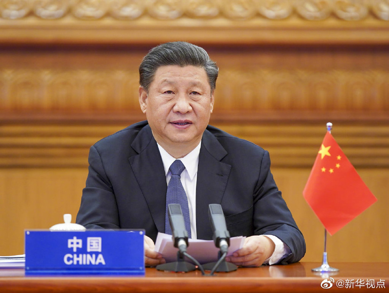 习近平:中国将为世界经济稳定作出贡献