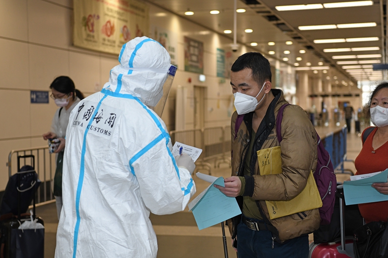 深圳湾口岸：严防疫情输入输出