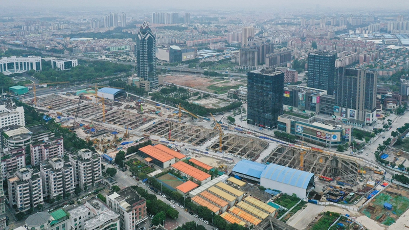 广州：地铁线建设进展顺利