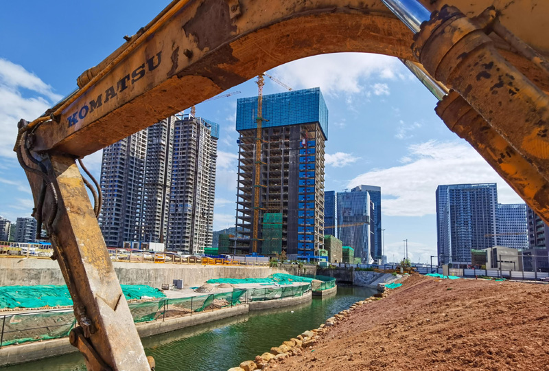 深圳：前海市政工程加紧复工复产