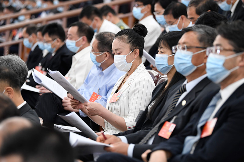 十三届全国人大三次会议在京开幕