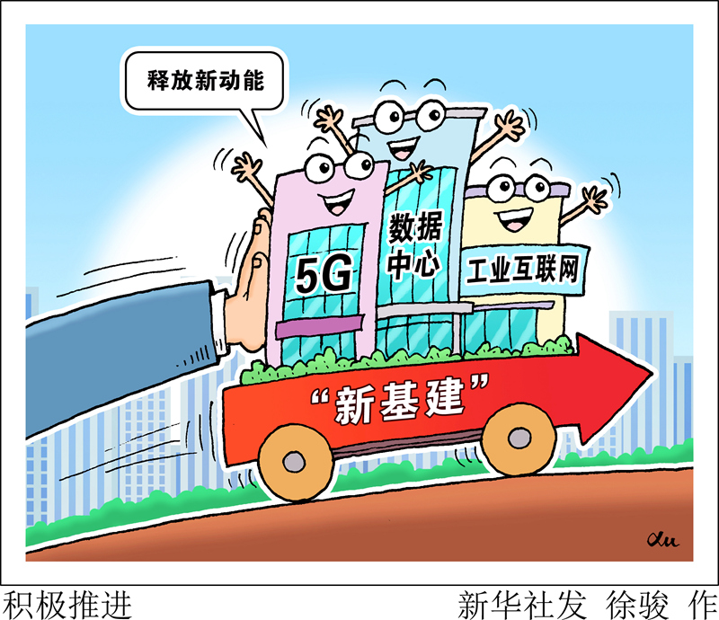 今年以来,中央多次强调,加快5g网络,数据中心等新型基础设施建设.