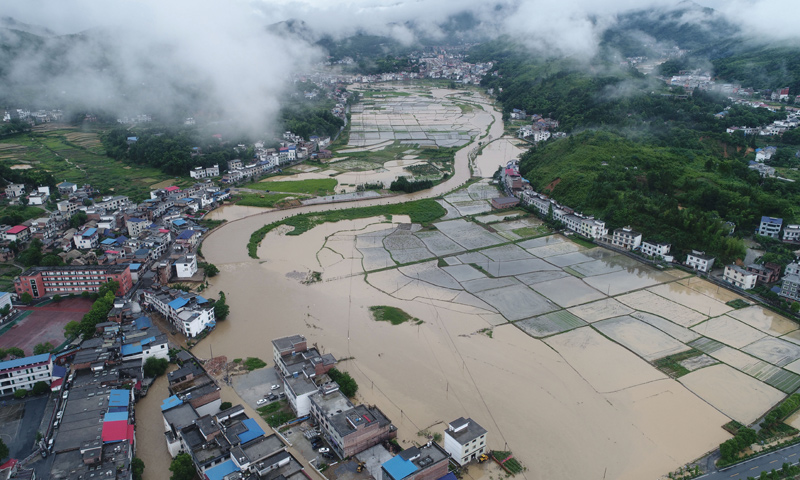 江西遭遇强降雨 紧急启动救灾应急响应