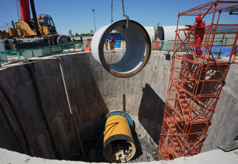 中俄东线天然气管道工程跨河北秦皇岛段加紧建设