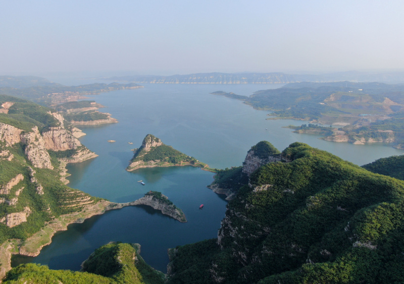 夏日黄河小浪底