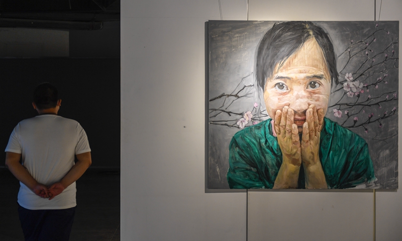 吉林省举行抗疫主题作品展