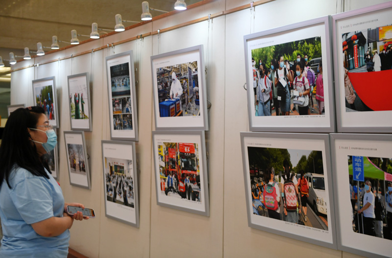 吉林省举行抗疫主题青年作品展