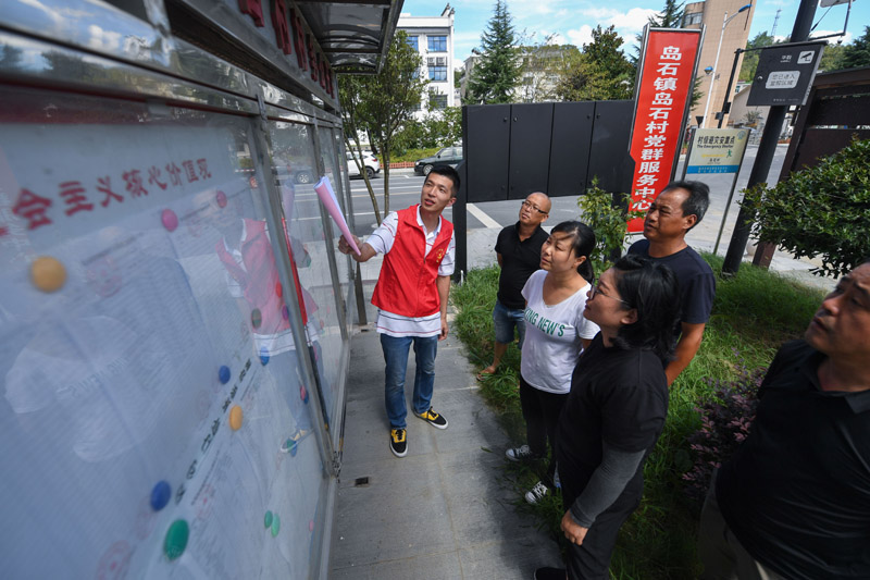 杭州临安:党员志愿者助力“清廉村居”建设