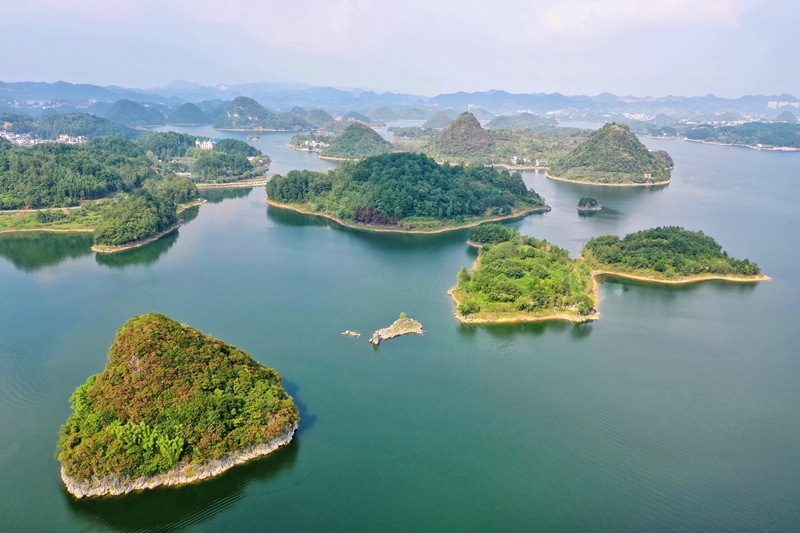 贵阳百花湖景如画