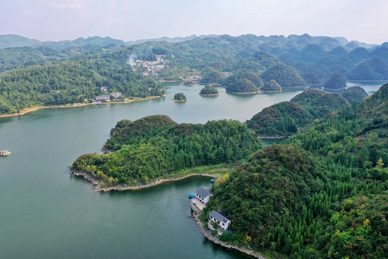 贵阳百花湖景如画