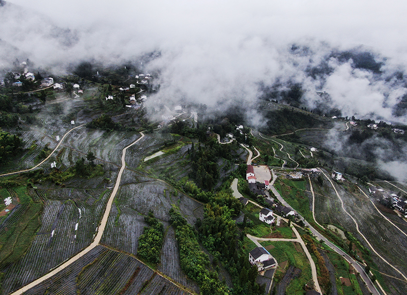 重庆开州：山村新貌