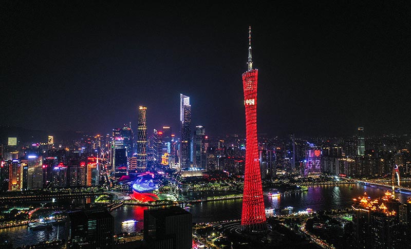 夜广州旅游市场火爆