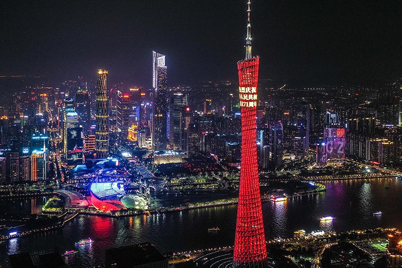 夜广州旅游市场火爆