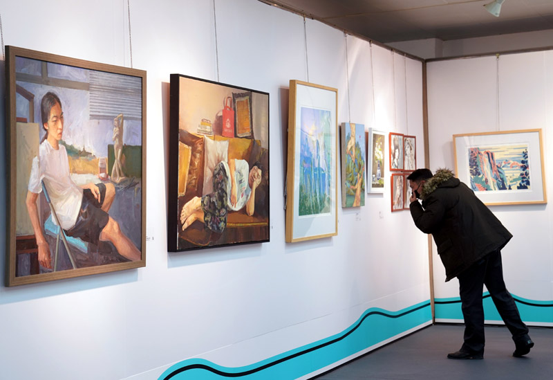 上海大学生艺术展：展美育成果 亮青春风采