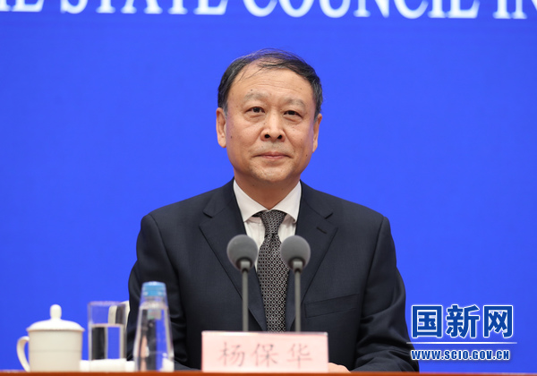 图为中国航天科技集团有限公司副总经理,探月工程副总指挥杨保华.