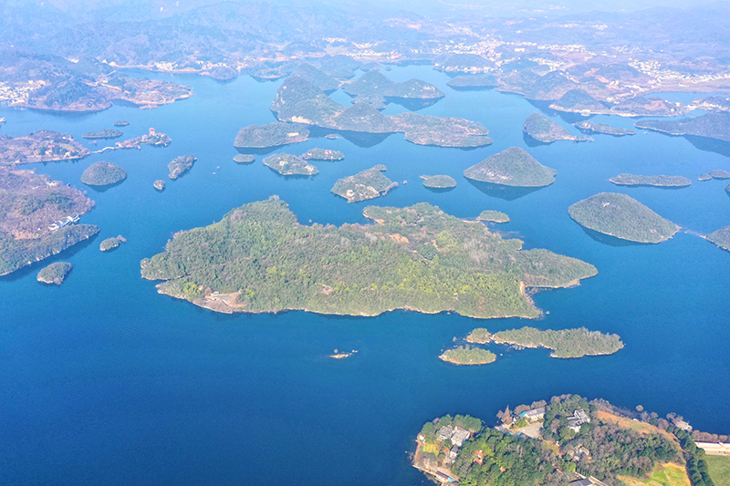 冬日百花湖