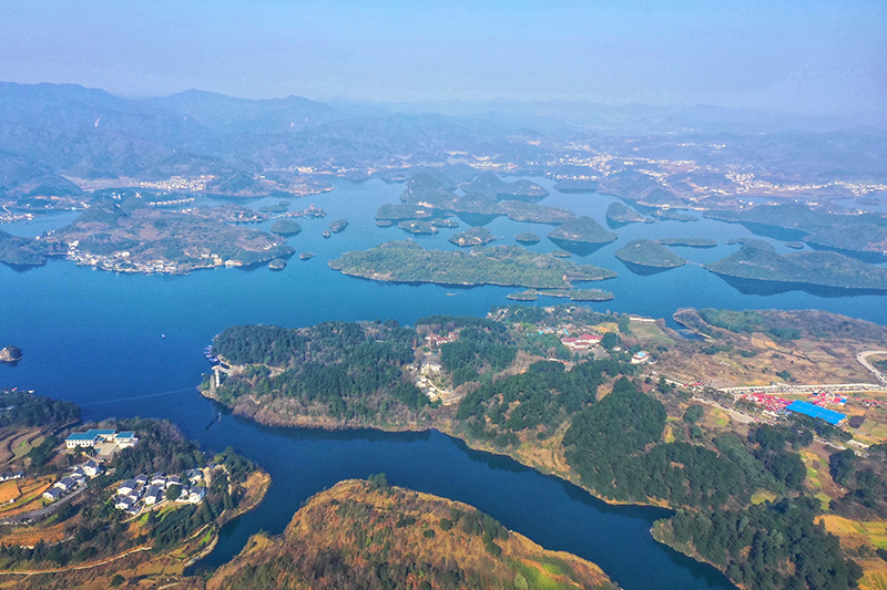 冬日百花湖