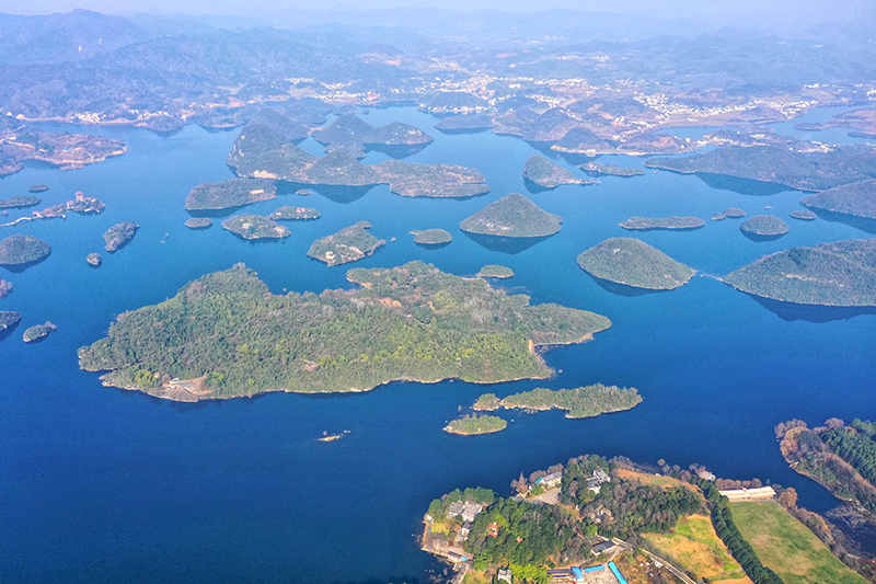 冬日百花湖