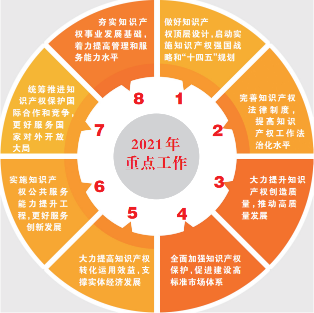 申长雨在2021年全国知识产权局局长会议上的工作报告（摘编）