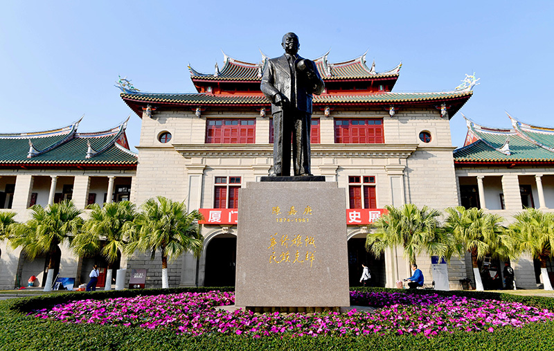 这是位于厦门大学翔安校区的国家传染病诊断试剂与疫苗工程技术研究